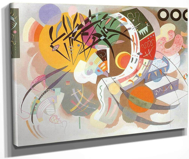 Dominant Curve By Wassily Kandinsky Fine Art Print