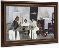 Domino Players By Horace Pippin Fine Art Print