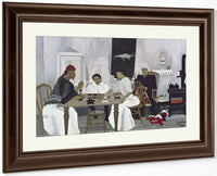 Domino Players By Horace Pippin Fine Art Print