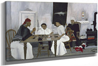 Domino Players By Horace Pippin Fine Art Print