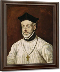 Don Diego De Covarrubias Y Leiva By El Greco Fine Art Print