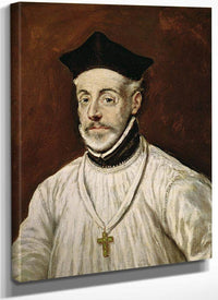 Don Diego De Covarrubias Y Leiva By El Greco Fine Art Print