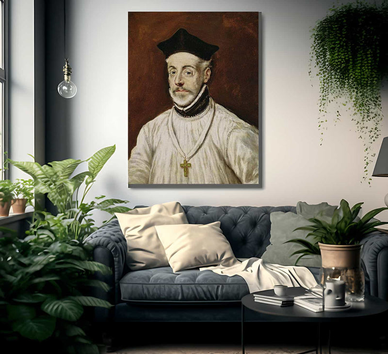 Don Diego De Covarrubias Y Leiva By El Greco Fine Art Print