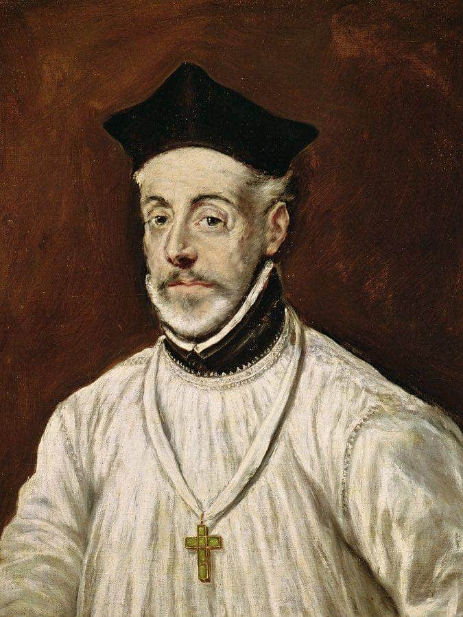 Don Diego De Covarrubias Y Leiva By El Greco Fine Art Print