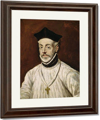 Don Diego De Covarrubias Y Leiva By El Greco Fine Art Print