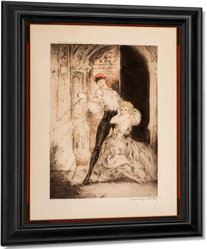 Don Juan 1928 By Louis Icart Fine Art Print