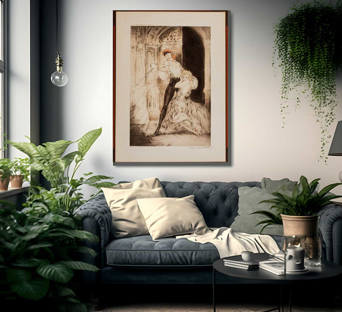 Don Juan 1928 By Louis Icart Fine Art Print