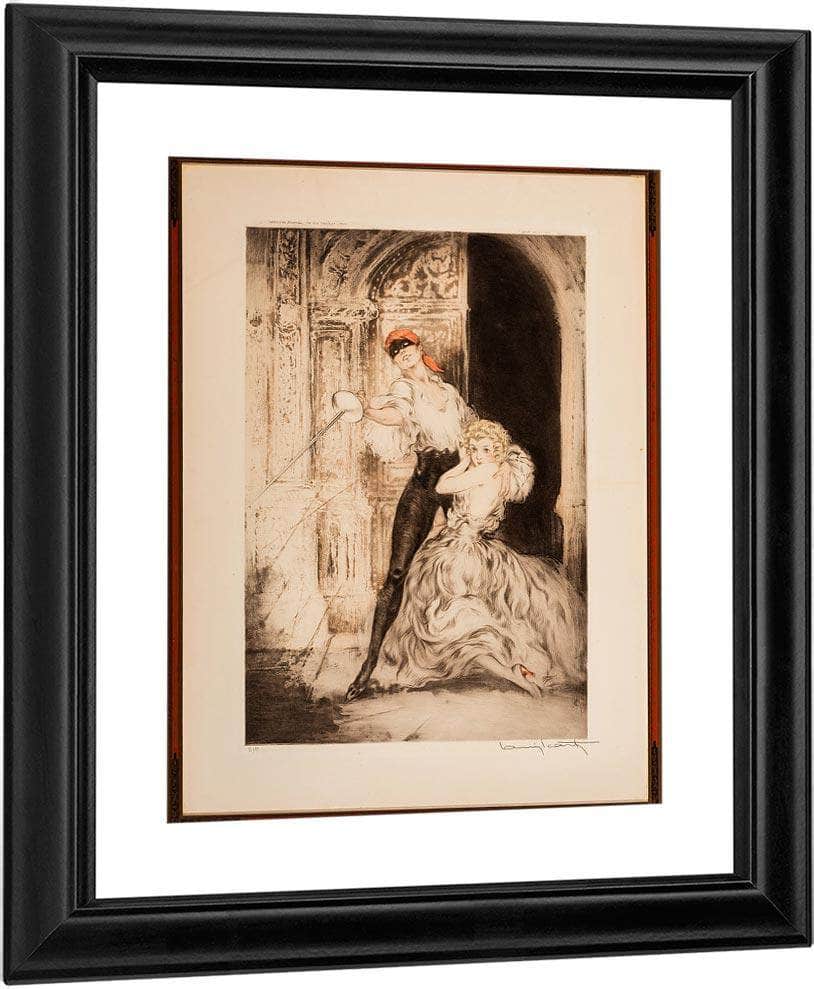 Don Juan 1928 By Louis Icart Fine Art Print