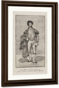 Don Mariano Camprubi Primer Bailarin Del Teatro Royal De Madrid (Don Mariano Camprubi First Dancer Of The Teatro Royal De Madrid) By Edouard Manet Fine Art Print