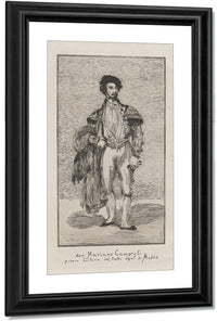Don Mariano Camprubi Primer Bailarin Del Teatro Royal De Madrid (Don Mariano Camprubi First Dancer Of The Teatro Royal De Madrid) By Edouard Manet Fine Art Print