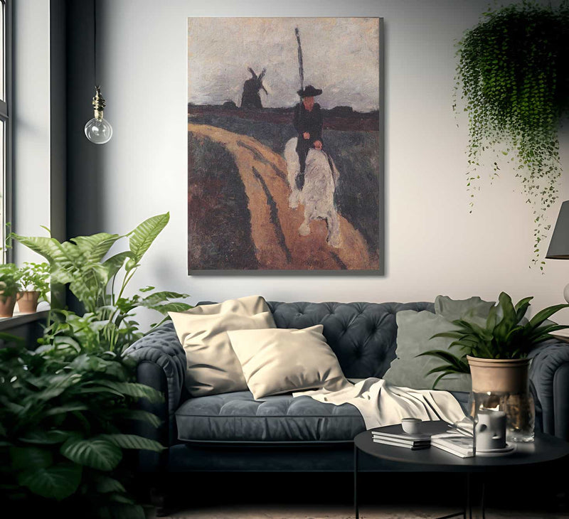 Don Quixote By Paula Modersohn Becker Fine Art Print