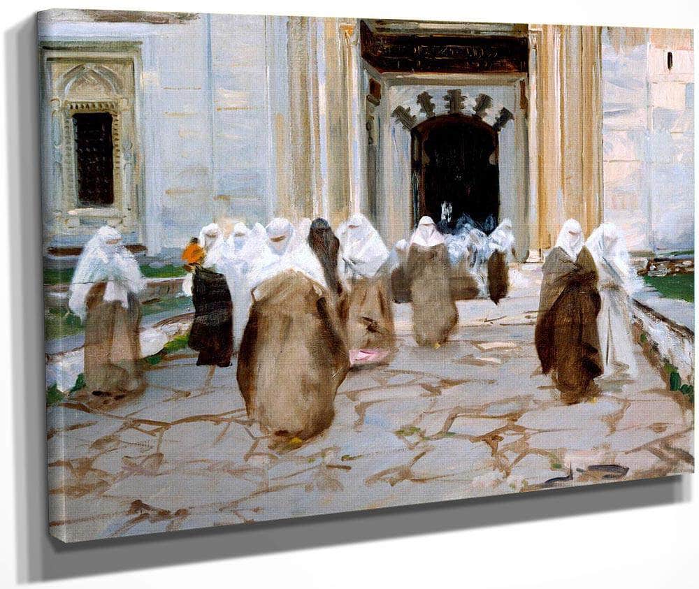 Door Of A Mosque By John Singer Sargent Fine Art Print
