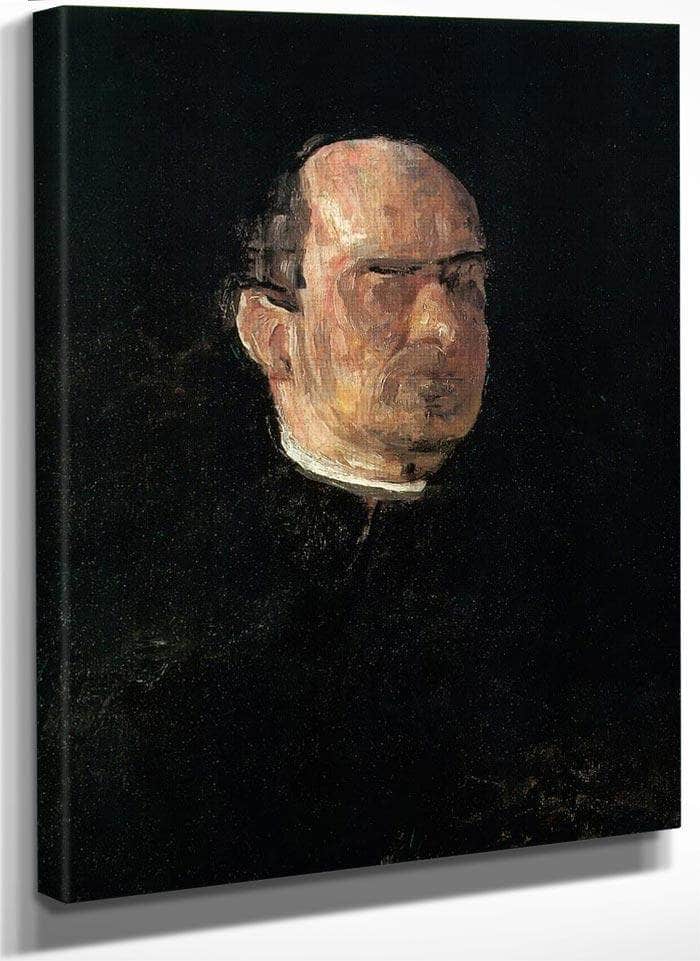 Dr Edward Anthony Spitzka By Thomas Eakins Fine Art Print