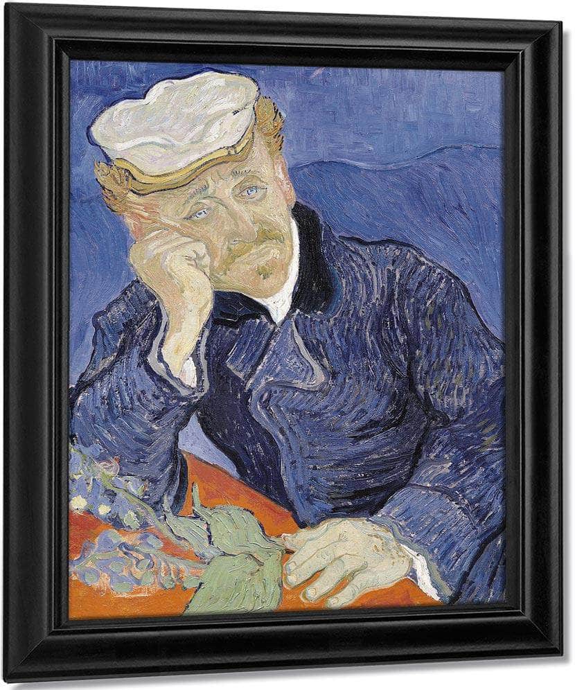 Dr. Paul Gachet By Vincent Van Gogh Fine Art Print