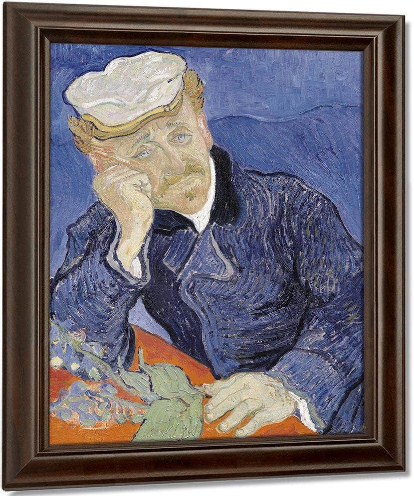 Dr. Paul Gachet By Vincent Van Gogh Fine Art Print