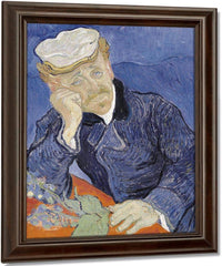 Dr. Paul Gachet By Vincent Van Gogh Fine Art Print