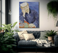 Dr. Paul Gachet By Vincent Van Gogh Fine Art Print
