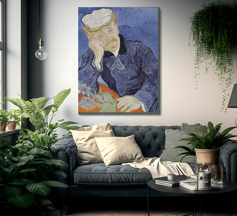 Dr. Paul Gachet By Vincent Van Gogh Fine Art Print