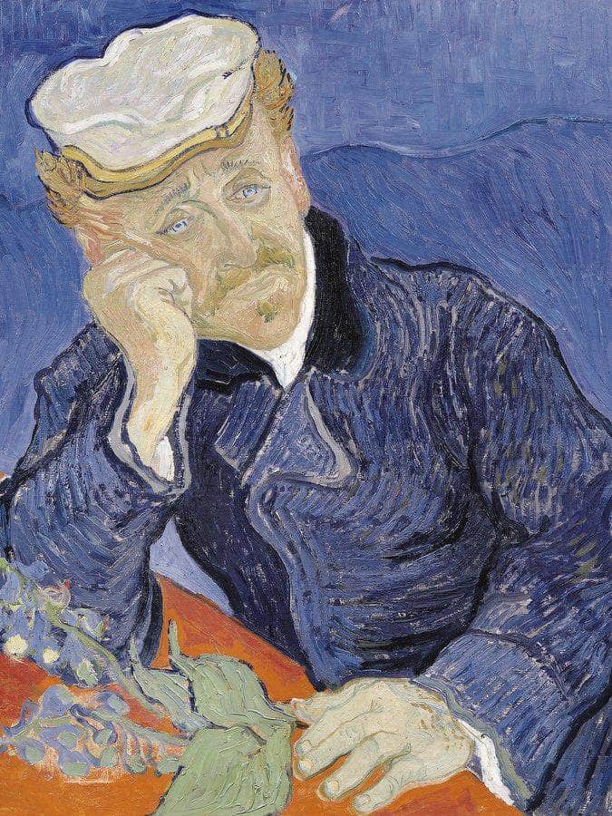 Dr. Paul Gachet By Vincent Van Gogh Fine Art Print
