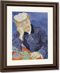 Dr. Paul Gachet By Vincent Van Gogh Fine Art Print