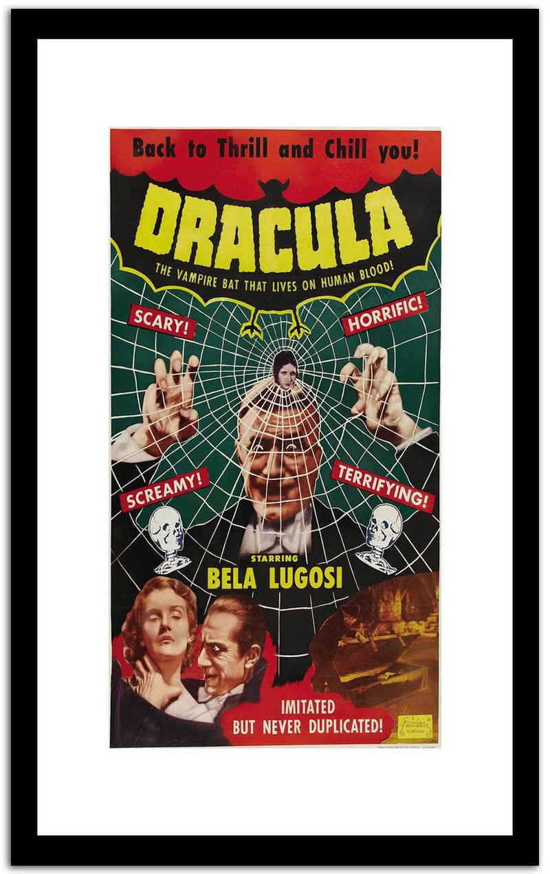 Dracula  Vintage Postera Fine Art Print