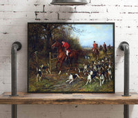 Drawing Covert Painting Heywood Hardy Canvas Art Fine Art Print