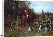 Drawing Covert Painting Heywood Hardy Canvas Art Fine Art Print