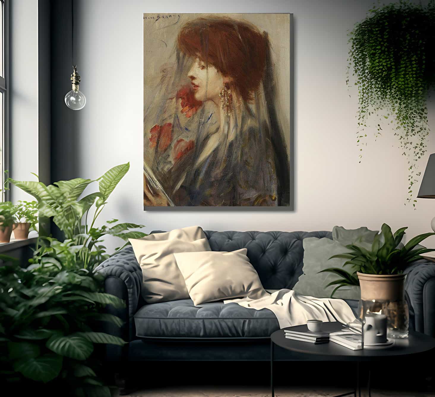 Dream Book By Alice Pike Barney Fine Art Print