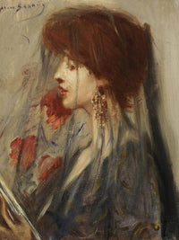 Dream Book By Alice Pike Barney Fine Art Print