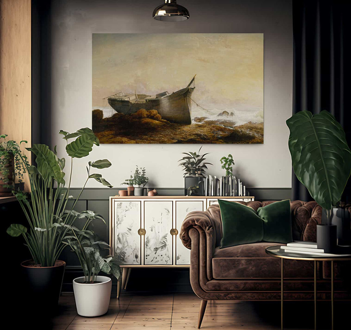 Dream Painting By Fitz Henry Lane Fine Art Print