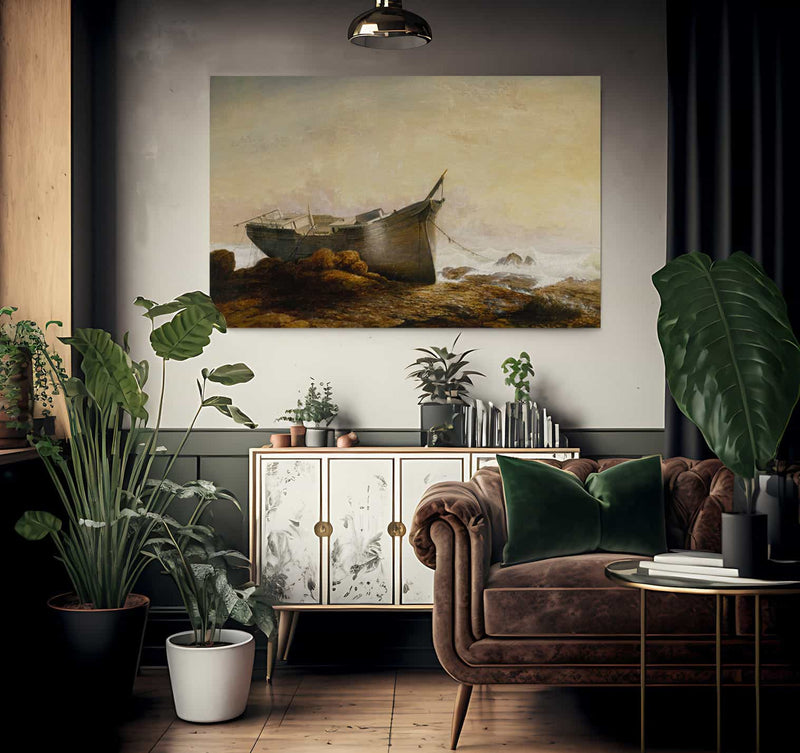 Dream Painting By Fitz Henry Lane Fine Art Print