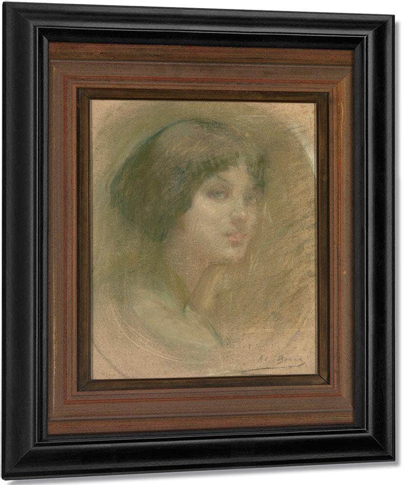 Dream Woman By Alice Pike Barney Fine Art Print
