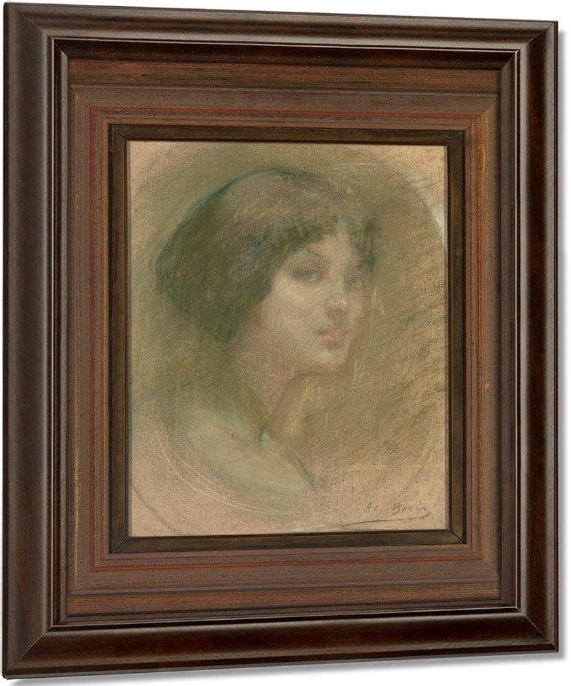 Dream Woman By Alice Pike Barney Fine Art Print