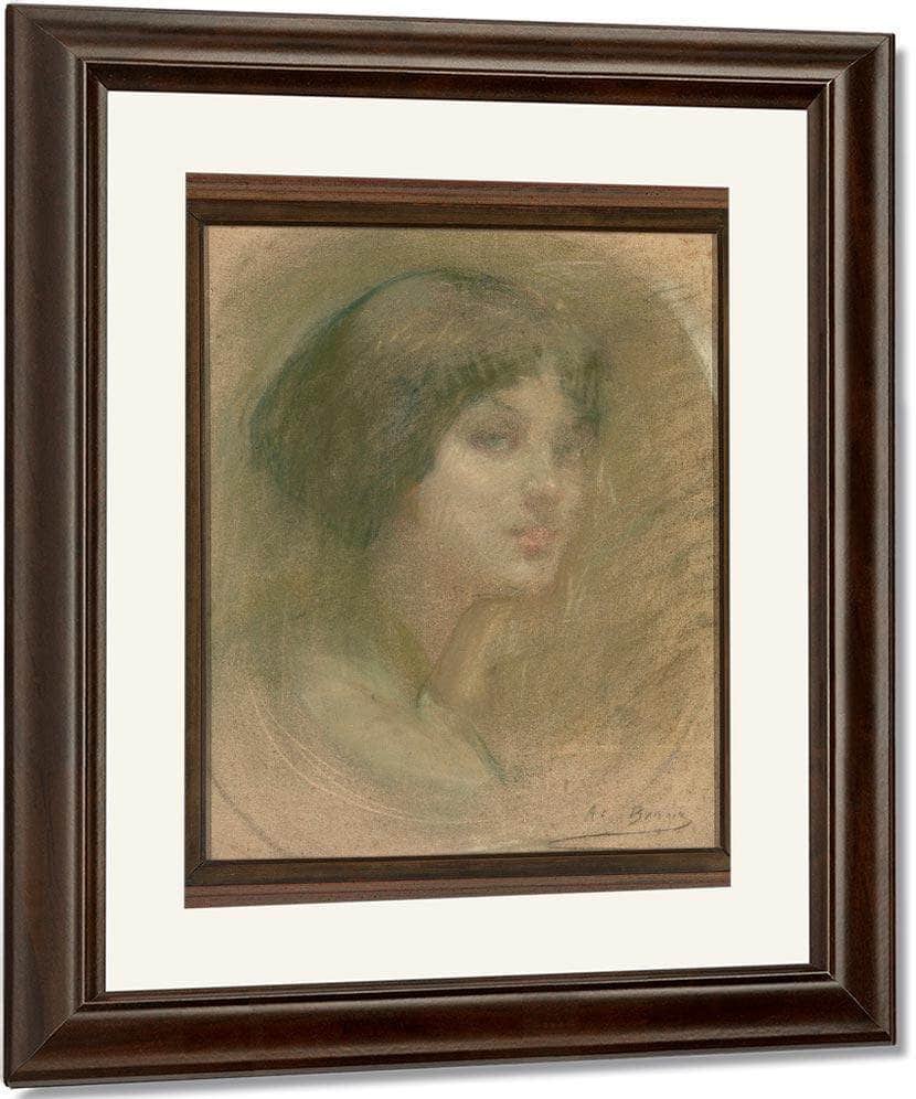 Dream Woman By Alice Pike Barney Fine Art Print