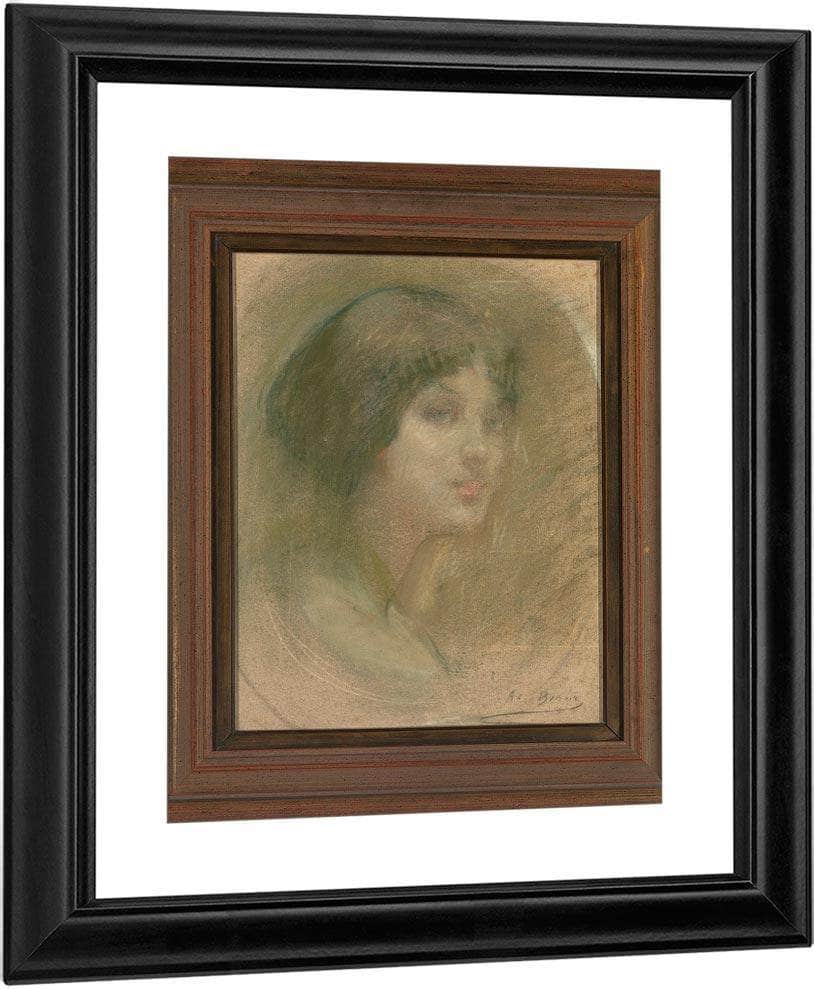 Dream Woman By Alice Pike Barney Fine Art Print