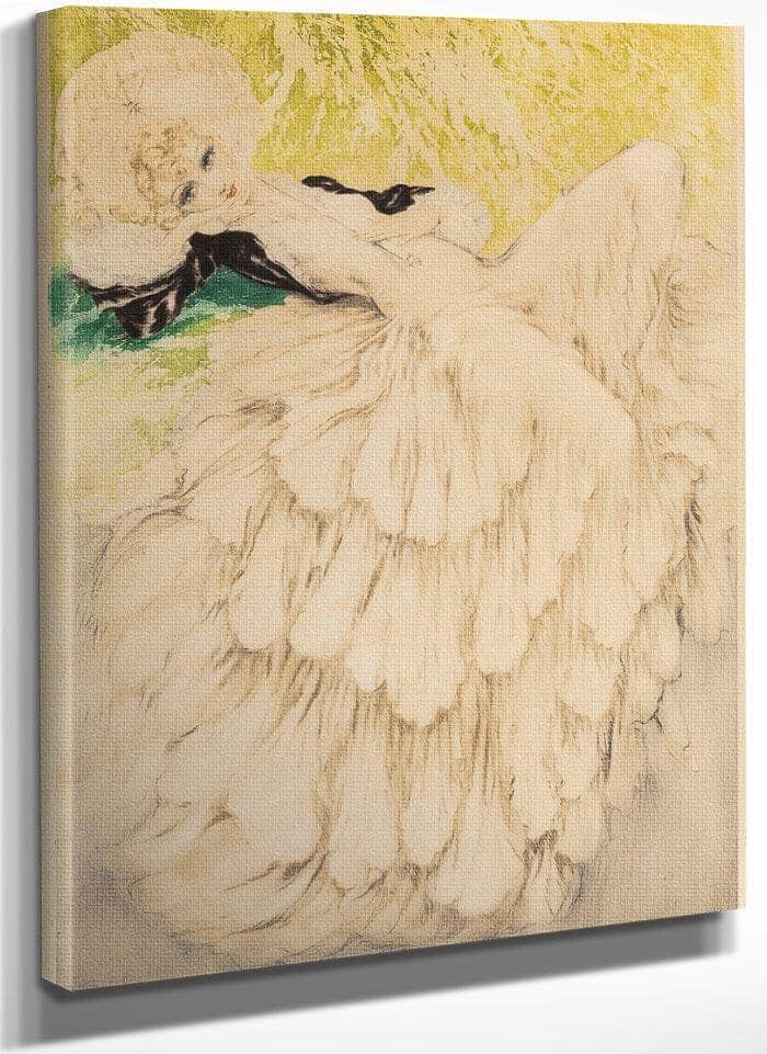 Dreaming Eyes No. 280 By Louis Icart Fine Art Print