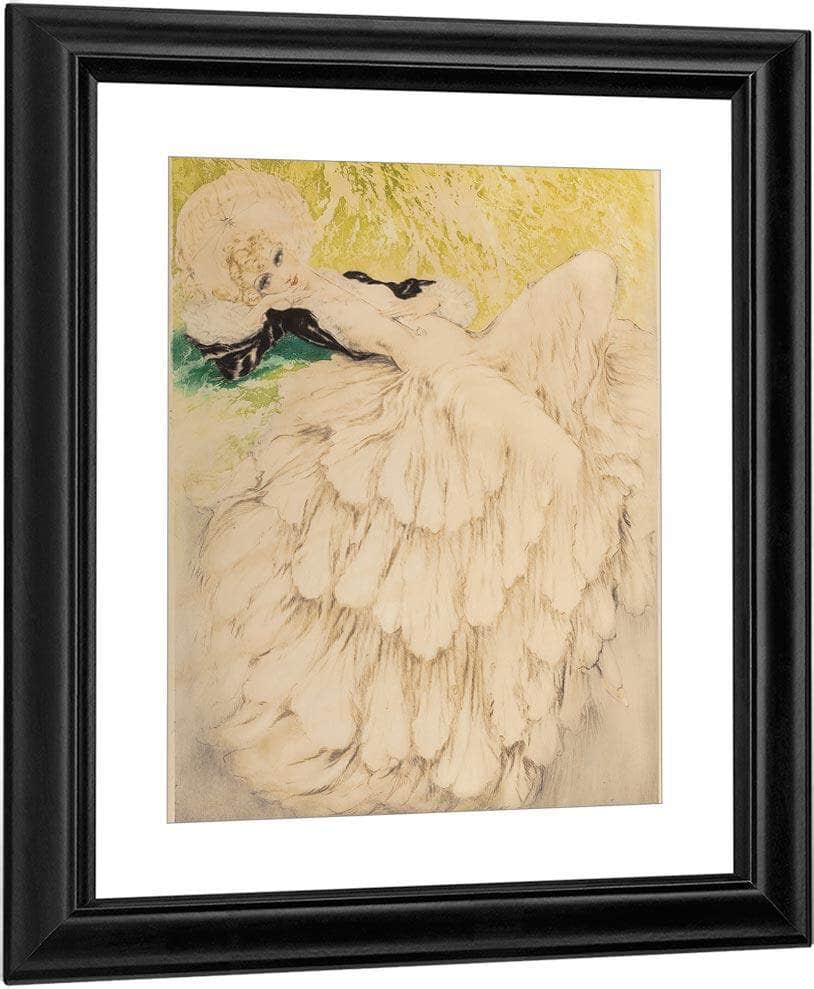 Dreaming Eyes No. 280 By Louis Icart Fine Art Print