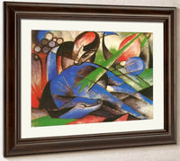 Dreaming Horse By Franz Marc Fine Art Print