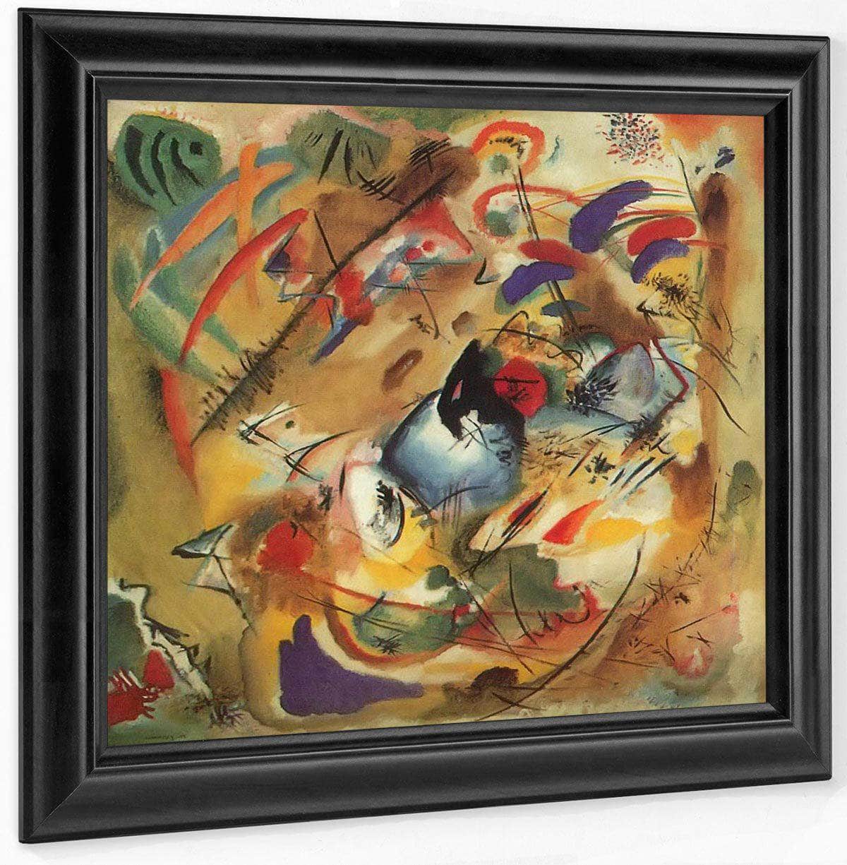 Dreamy Improvisation 1913 By Wassily Kandinsky Fine Art Print