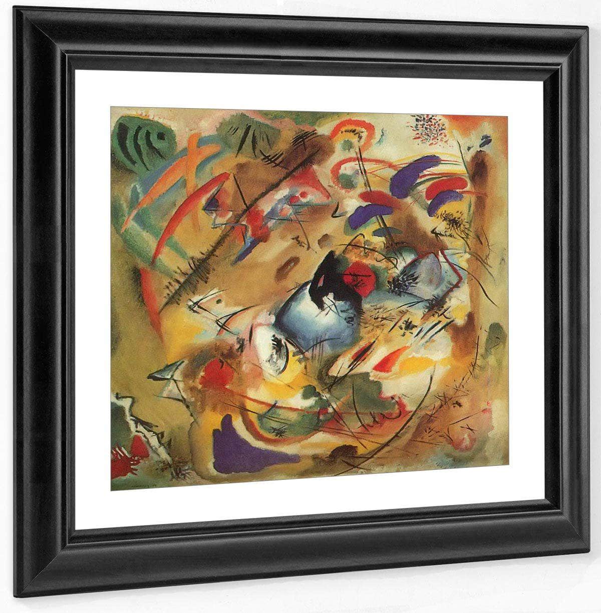 Dreamy Improvisation 1913 By Wassily Kandinsky Fine Art Print