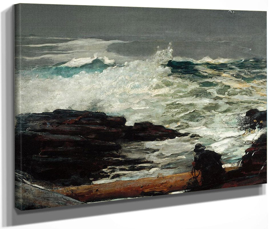 Driftwood By Winslow Homer Fine Art Print