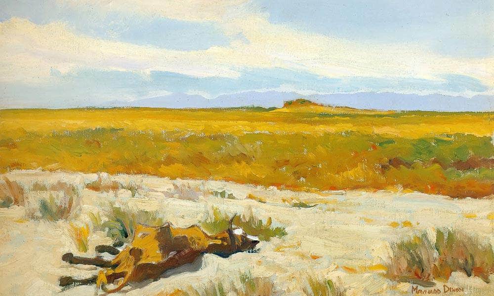 Dry Creek Bottom By Maynard Dixon Fine Art Print