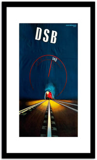 Dsb  Vintage Poster Fine Art Print
