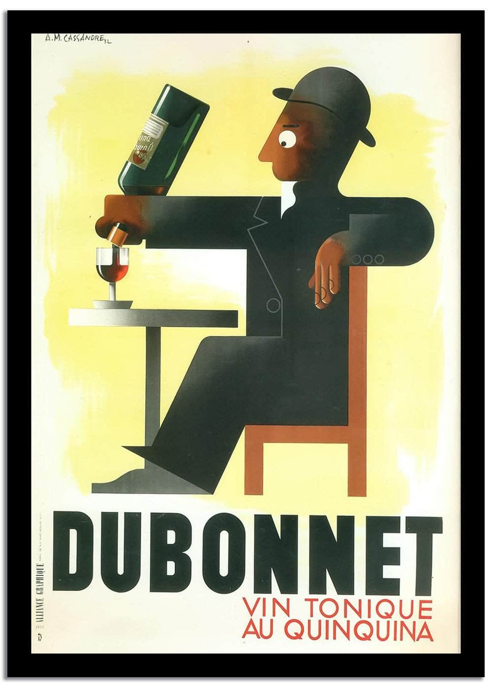 Dubonnet  Vintage Poster Fine Art Print