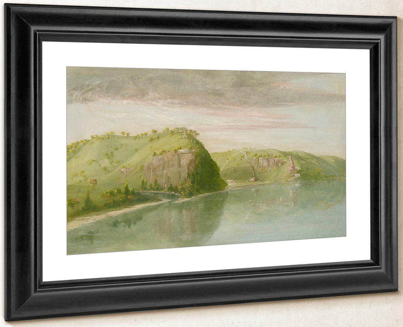 Dubuque's Grave, Upper Mississippi By George Catlin Fine Art Print