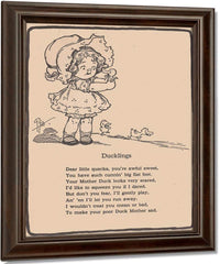 Ducklings Illustrated By Grace G Drayton Fine Art Print