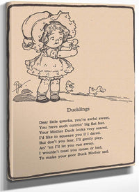 Ducklings Illustrated By Grace G Drayton Fine Art Print