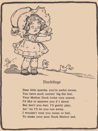 Ducklings Illustrated By Grace G Drayton Fine Art Print