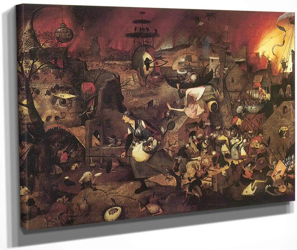 Dulle Griert ( Mad Meg) By Pieter Bruegel Fine Art Print