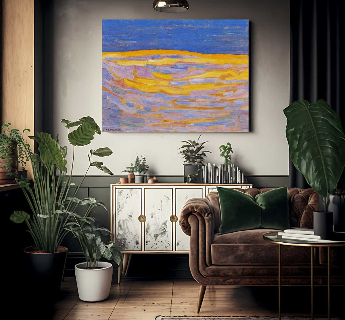 Dune 1 1909 By Piet Mondrian Fine Art Print